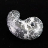 Japanese Natural Omi Taga Stone 34mm Magatama 13.6g (ID:88760)