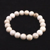 Japanese Natural Ninigi Quartz 10mm Bead Bracelet 28.3g (ID:89227)
