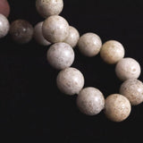 Japanese Natural Ninigi Quartz 10mm Bead Bracelet 28.3g (ID:89227)