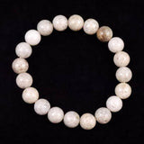 Japanese Natural Ninigi Quartz 10mm Bead Bracelet 28.3g (ID:89227)