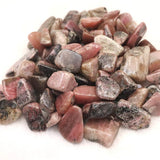 Japanese Natural Rhodonite Mineral Chips 100g (ID:89418)