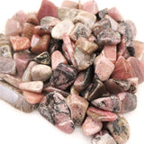 Japanese Natural Rhodonite Mineral Chips 100g (ID:89418)