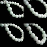Natural Itoigawa Jadeite Light Green 6mm Bead Bracelet 11.8g with Certificate (ID:90337)