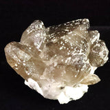 Japanese Natural Smoky Quartz Crystal Cluster Rough Stone 565g (ID:90436)