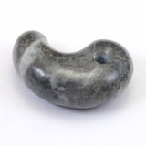 Japanese Natural Churaumi Chert 26mm Magatama 6.0g (ID:90696)