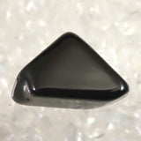 Japanese Natural Obsidian 12mm Polished Rough Stone 2.0g (ID:90788)