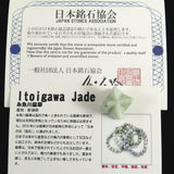 Natural Itoigawa Jadeite Green 21mm 5.7g with Certificate (ID:90960)