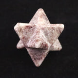 Japanese Natural Arknite Jasper 25.5mm Star Polyhedron 7.32g (ID:91471)