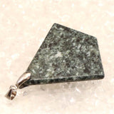 Japanese Natural Tono Amphibolite Fan Shape Pendanttop 8.0g (ID:91606)