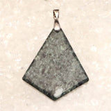 Japanese Natural Tono Amphibolite Fan Shape Pendanttop 8.0g (ID:91606)