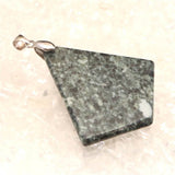 Japanese Natural Tono Amphibolite Fan Shape Pendanttop 8.0g (ID:91606)