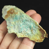 Japanese Natural Chrysocolla Rough Stone 42.0g (ID:91850)