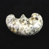 Japanese Natural Kurama Diorite 31mm Beast-Shaped Magatama 11.0g (ID:92420)