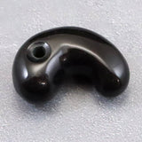 Japanese Natural Obsidian 32mm Magatama 11.0g (ID:93094)