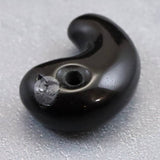 Japanese Natural Obsidian 32mm Magatama 11.0g (ID:93094)