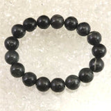 Japanese Natural Yamatohikari Stone A Grade 12mm Bead Bracelet 41.2g (ID:93177)