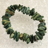 Izumo Jasper ナゲット Bracelet 31.1g with Directory Card (ID:93271)