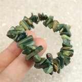 Izumo Jasper ナゲット Bracelet 31.1g with Directory Card (ID:93271)
