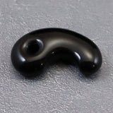 Japanese Natural Obsidian 27mm Magatama 3.7g (ID:93892)