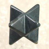 Japanese Natural Kamuikotan Stone Merkaba Star 22mm 5.0g (ID:94513)