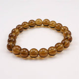 Japanese Natural Smoky Quartz 9mm Bead Bracelet 22.6g (ID:94524)