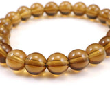 Japanese Natural Smoky Quartz 9mm Bead Bracelet 22.6g (ID:94524)
