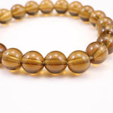 Japanese Natural Smoky Quartz 9mm Bead Bracelet 22.6g (ID:94524)