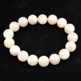Japanese Natural Agate 12mm Bead Bracelet 42.8g (ID:95568)