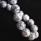 Japanese Natural Angel Snow Lite 10mm Bead Bracelet 26.2g (ID:96864)