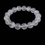 Japanese Natural Quartz 12mm Bead Bracelet 42.3g (ID:96903)