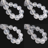 Japanese Natural Quartz 12mm Bead Bracelet 42.3g (ID:96903)