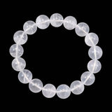 Japanese Natural Quartz 12mm Bead Bracelet 42.3g (ID:96903)
