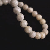 Japanese Natural Ninigi Quartz 6mm Bead Bracelet 9.8g (ID:97430)