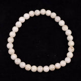 Japanese Natural Ninigi Quartz 6mm Bead Bracelet 9.8g (ID:97430)