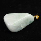 Natural Itoigawa Jadeite Light Green Pendant 12.3g with Certificate (ID:97535)