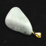 Natural Itoigawa Jadeite Light Green Pendant 12.3g with Certificate (ID:97535)