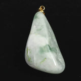 Natural Itoigawa Jadeite Light Green Pendant 12.3g with Certificate (ID:97535)