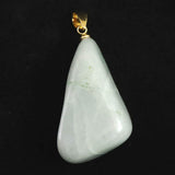 Natural Itoigawa Jadeite Light Green Pendant 12.3g with Certificate (ID:97535)