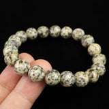 Japanese Natural Kurama Diorite 10mm Bead Bracelet 28.3g (ID:98178)