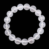 Japanese Natural Quartz 12mm Bead Bracelet 42.9g (ID:98187)