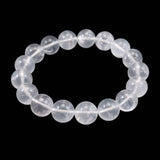 Japanese Natural Quartz 12mm Bead Bracelet 42.9g (ID:98187)