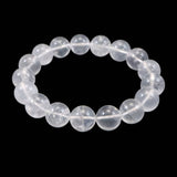 Japanese Natural Quartz 12mm Bead Bracelet 42.9g (ID:98187)