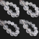 Japanese Natural Quartz 12mm Bead Bracelet 42.9g (ID:98187)
