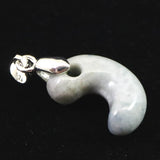 Natural Itoigawa Jadeite Blue Magatama Pendant 3.3g with Certificate (ID:98202)