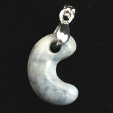 Natural Itoigawa Jadeite Blue Magatama Pendant 3.3g with Certificate (ID:98202)
