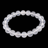 Japanese Natural Quartz 10mm Bead Bracelet 29.4g (ID:98371)