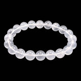 Japanese Natural Quartz 10mm Bead Bracelet 29.4g (ID:98371)