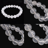 Japanese Natural Quartz 10mm Bead Bracelet 29.4g (ID:98371)