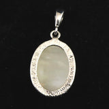Japanese Natural Quartz 19mm Oval Pendanttop 3.6g (ID:98764)