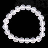 Japanese Natural Quartz 10mm Bead Bracelet 29.5g (ID:98850)
